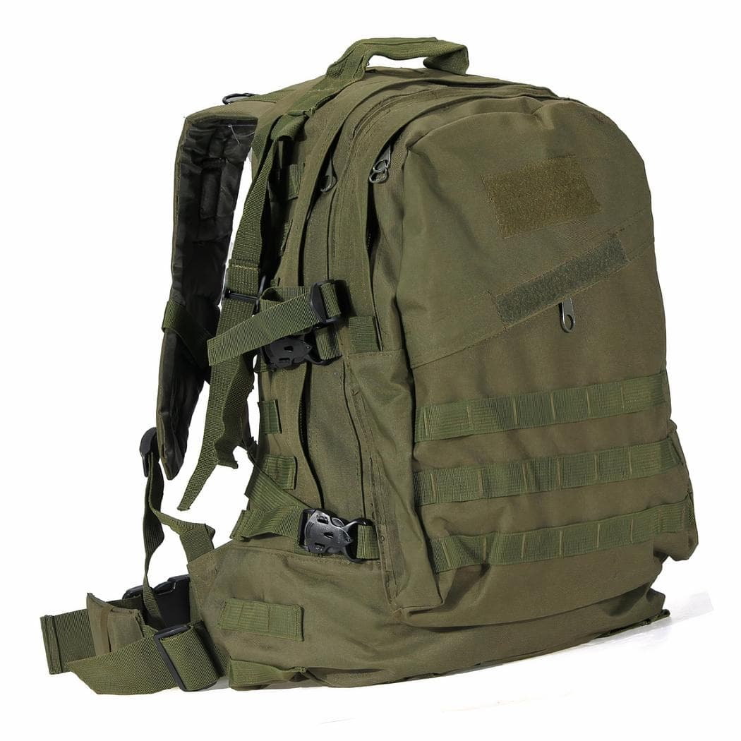 Sac à dos de randonnée à grande capacité - vert