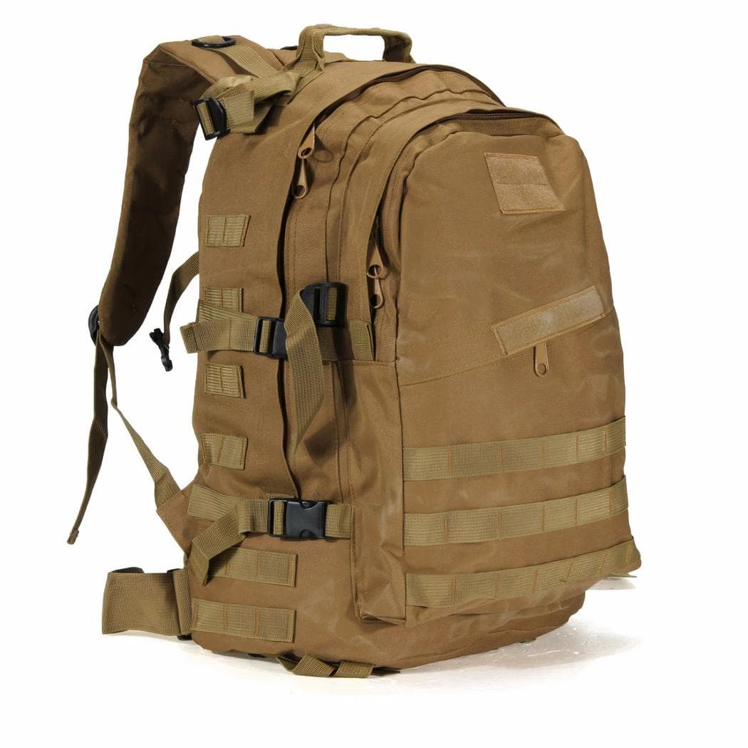 Sac à dos de randonnée à grande capacité - marron