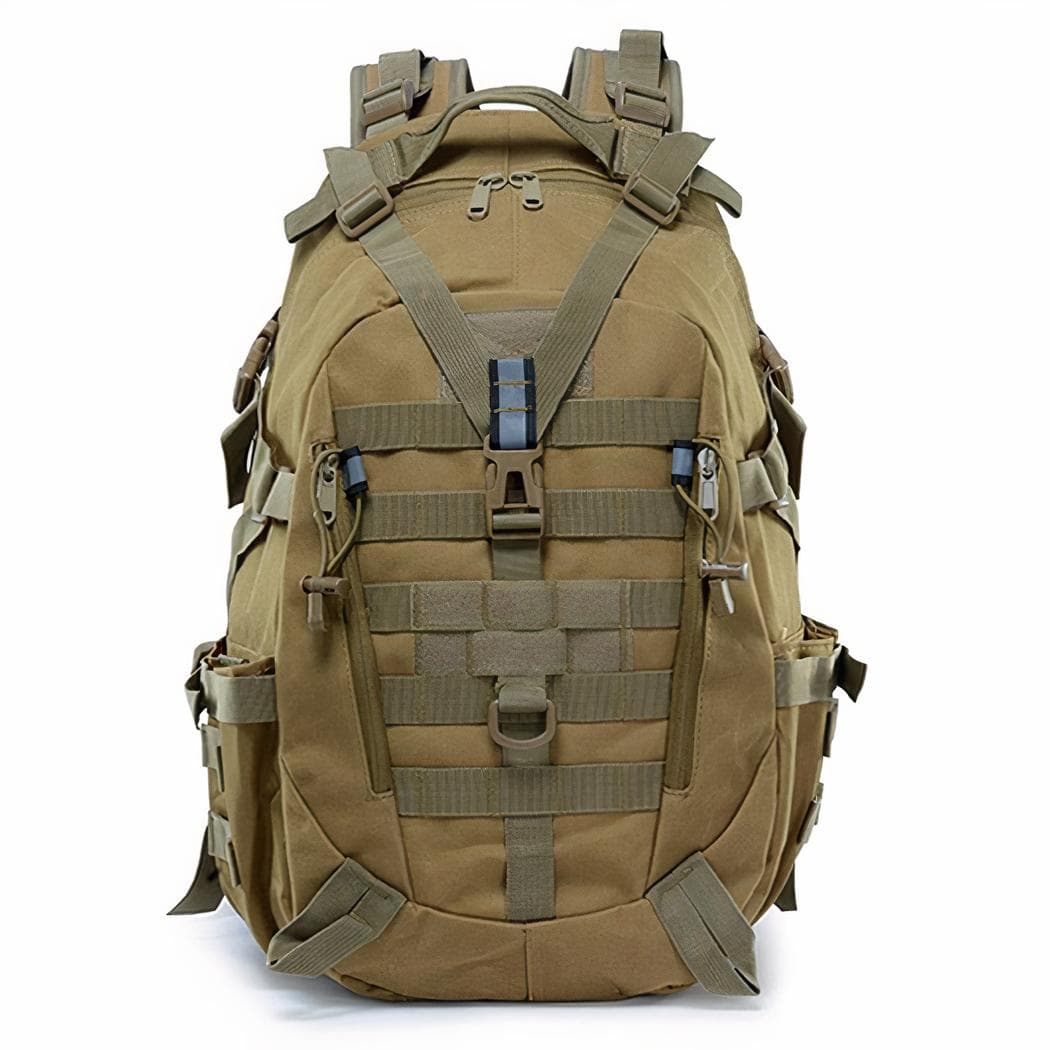 Sac à dos de randonnée et camping pour homme - marron