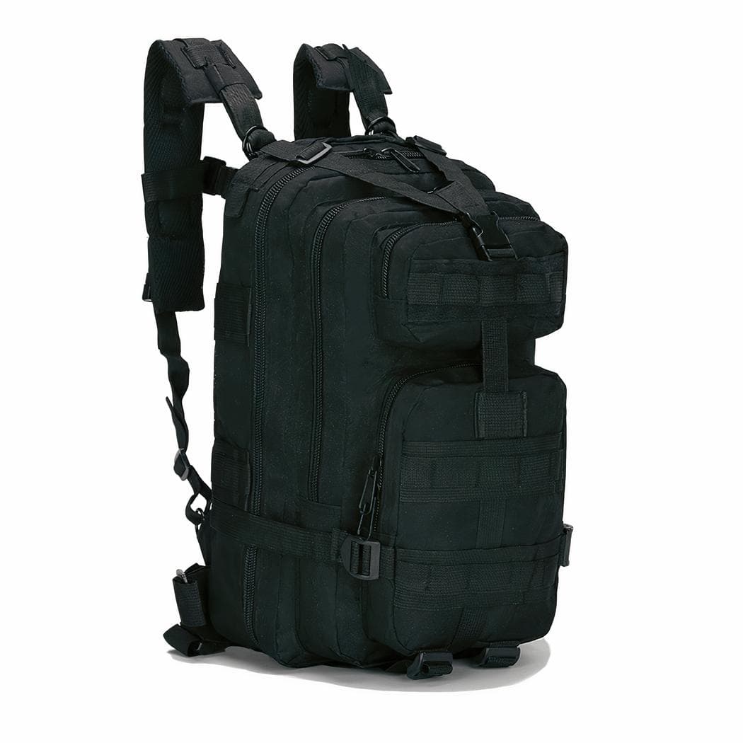 Sac à dos pour camping et randonnée - noir