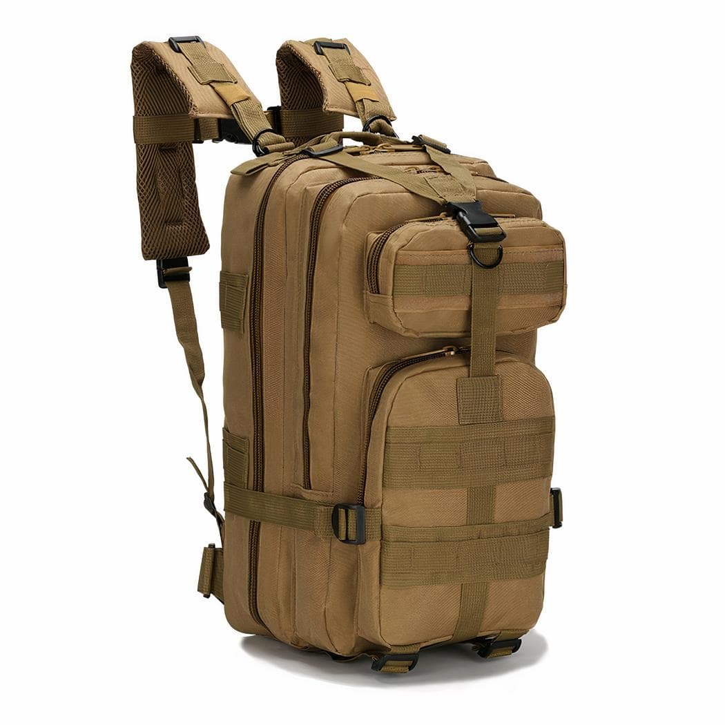 Sac à dos pour camping et randonnée - marron