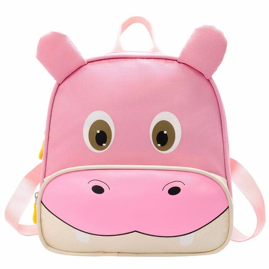 Sac à dos hippopotame pour enfant - rose