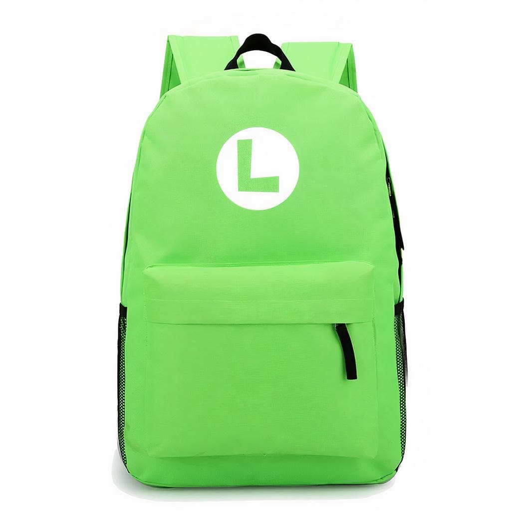 Sac à dos Super Mario couleur unie - vert