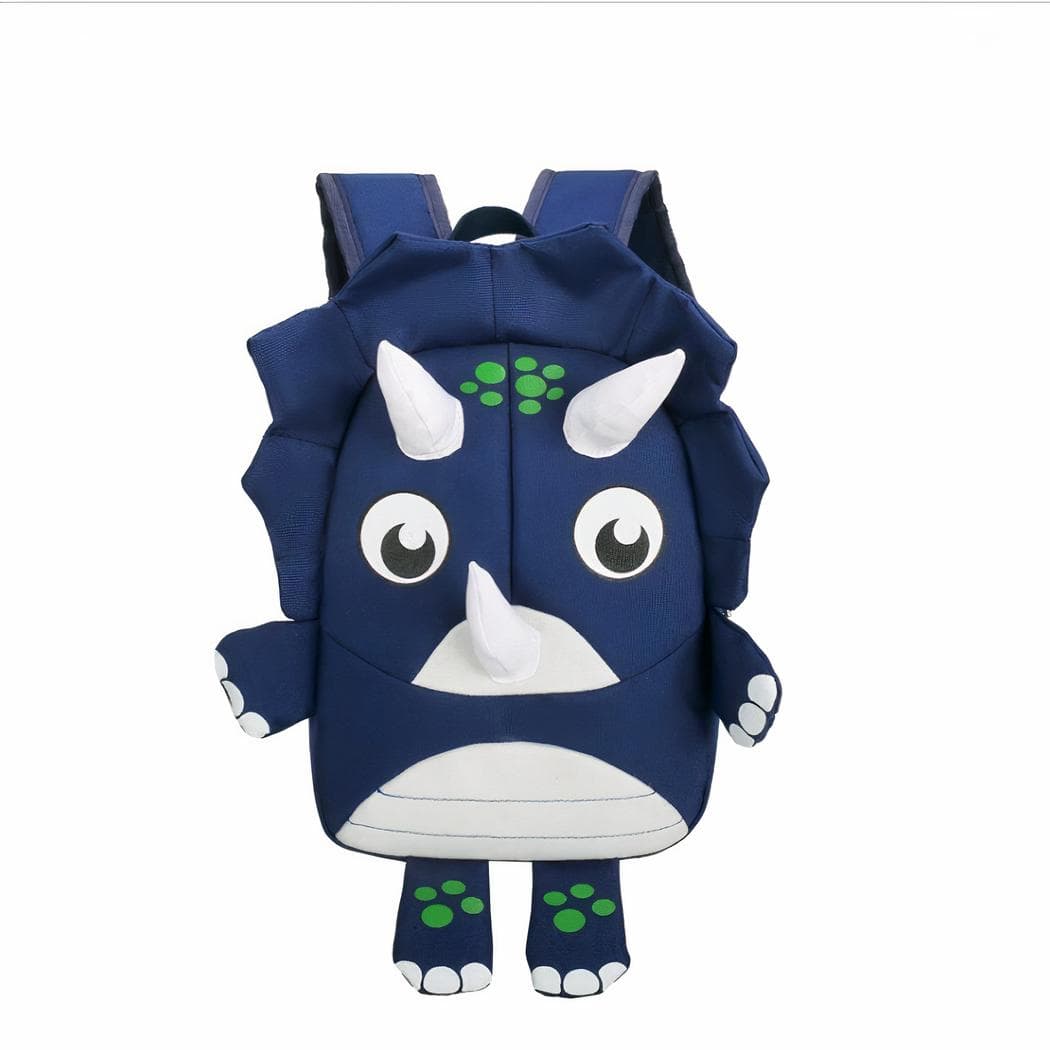 Sac à dos forme dinosaure pour enfant - bleu-fonce