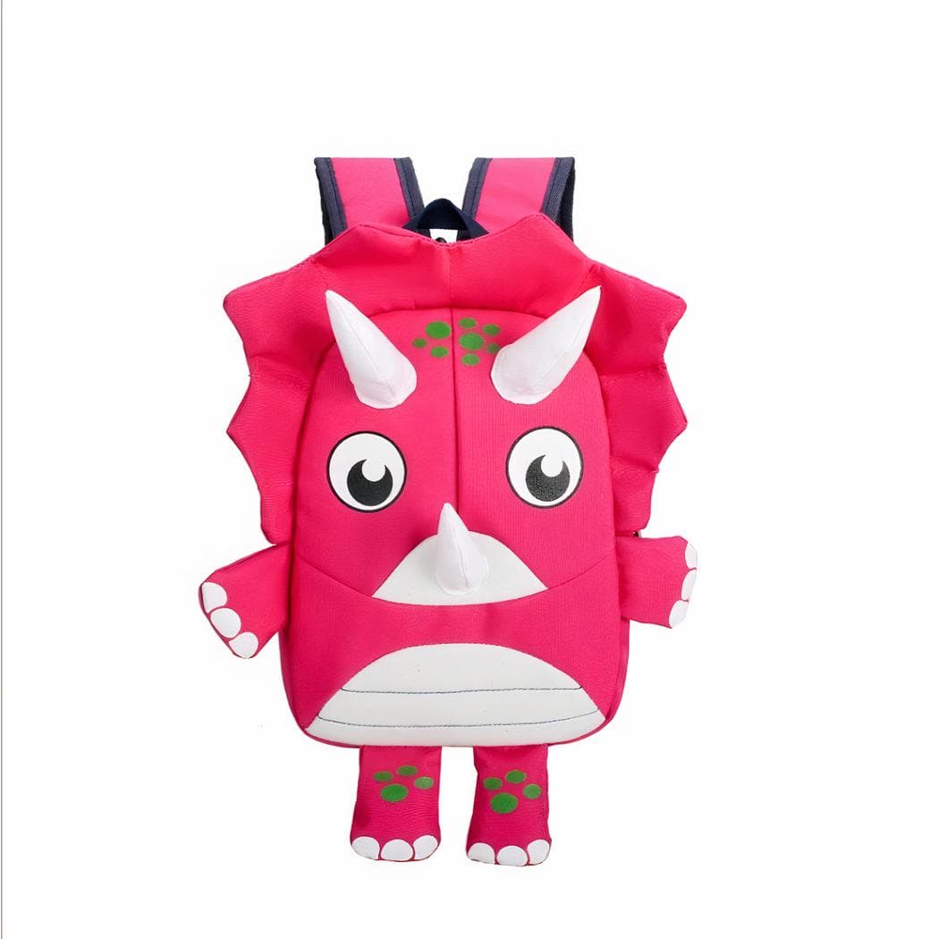 Sac à dos forme dinosaure pour enfant - rose