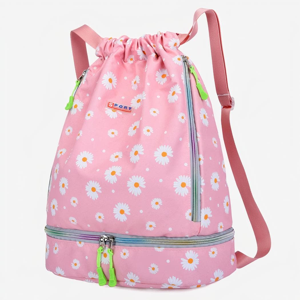 Sac à dos étanche de sport pour femme - rose