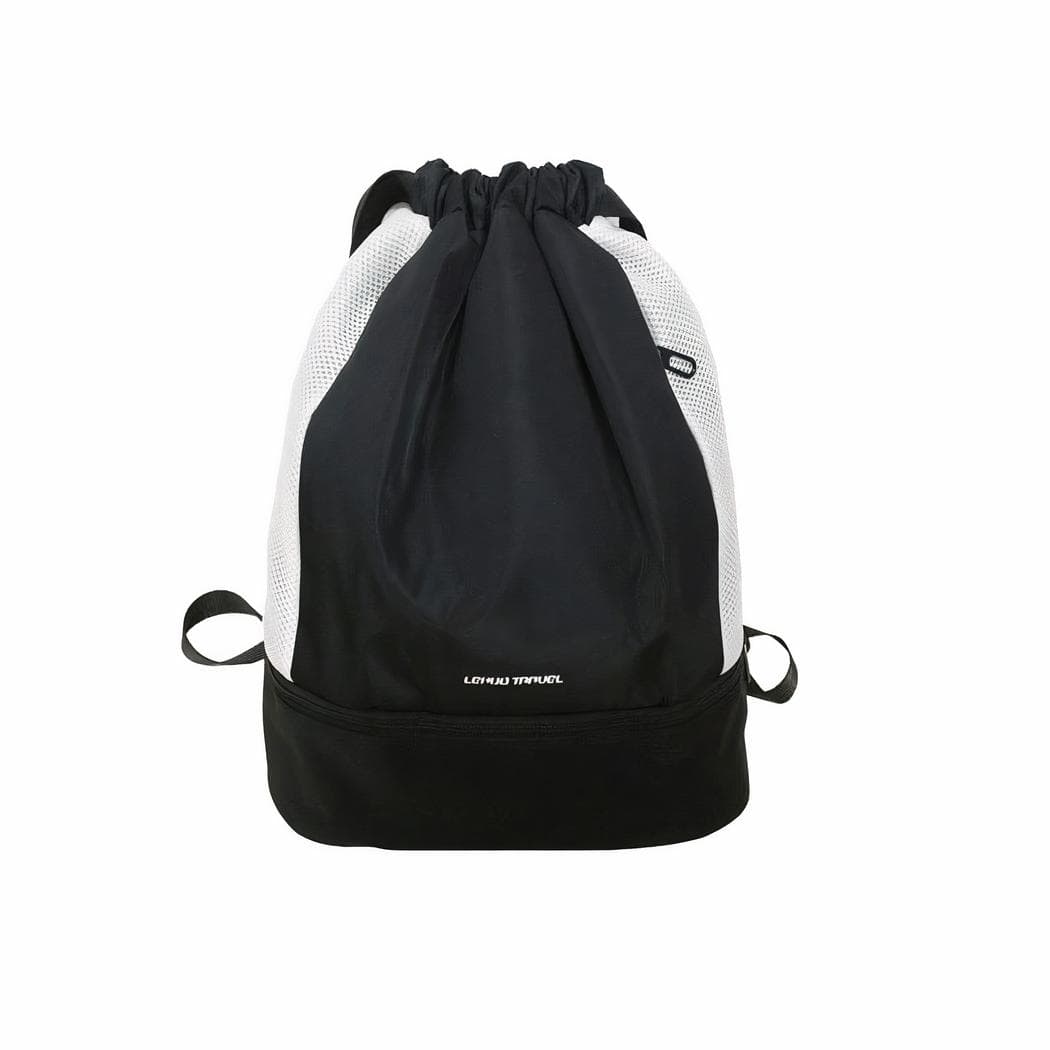 Sac à dos de sport étanche avec rangement chaussures - noir