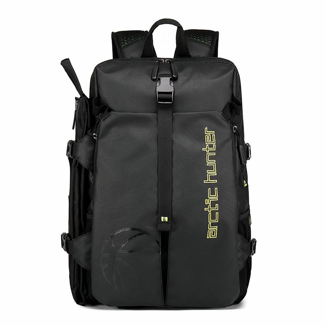 Sac à dos voyage avec sac à chaussures - noir
