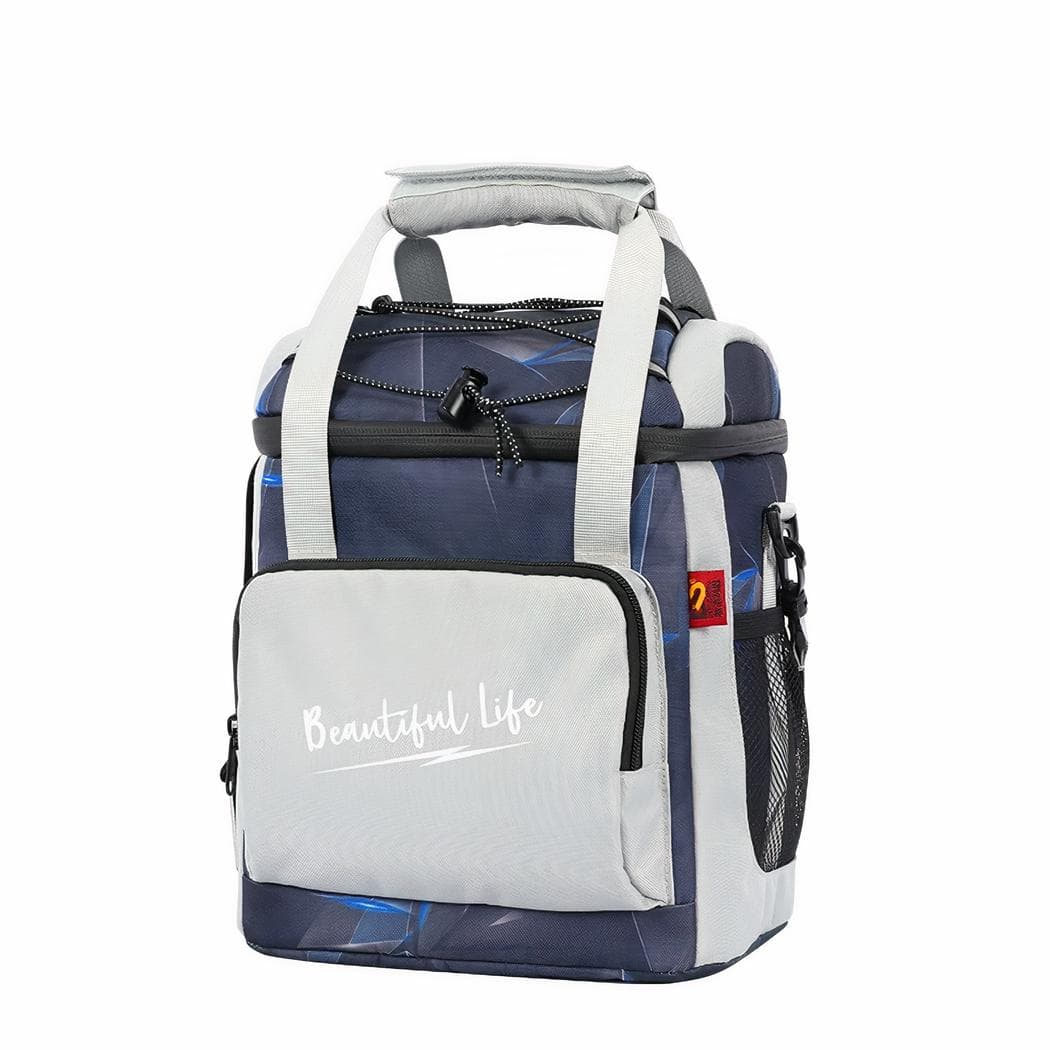 Sac à dos isotherme étanche et portable - bleu