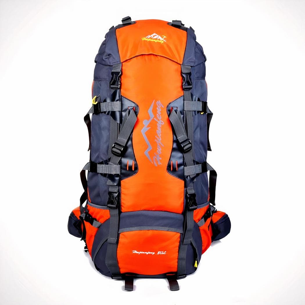 Sac à dos de randonnée étanche - orange