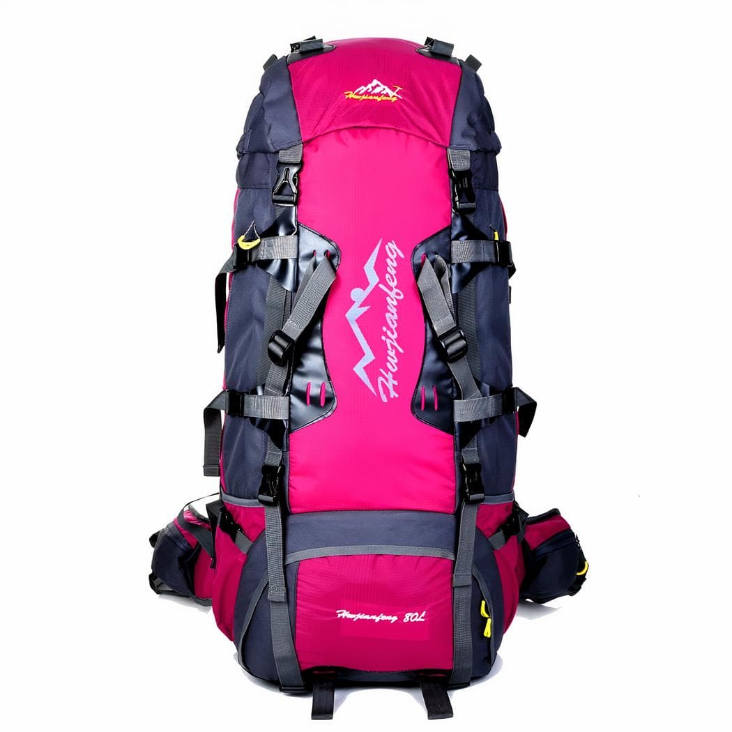 Sac à dos de randonnée étanche - rose