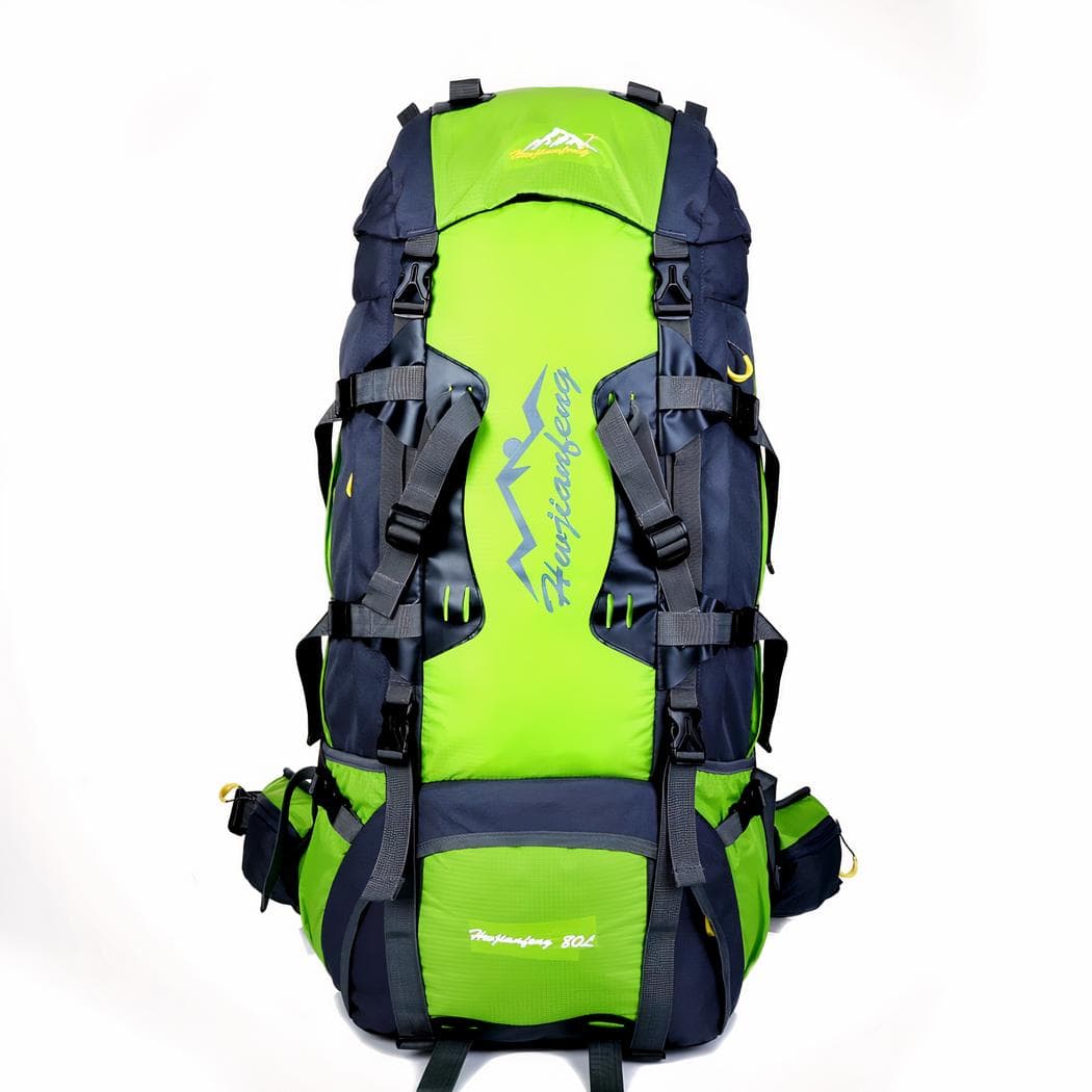 Sac à dos de randonnée étanche - vert
