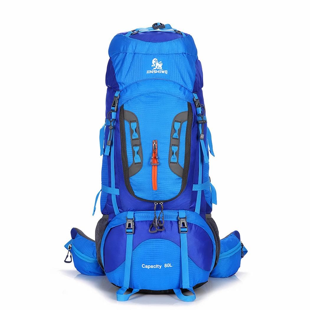 Grand sac à dos de randonnée - bleu