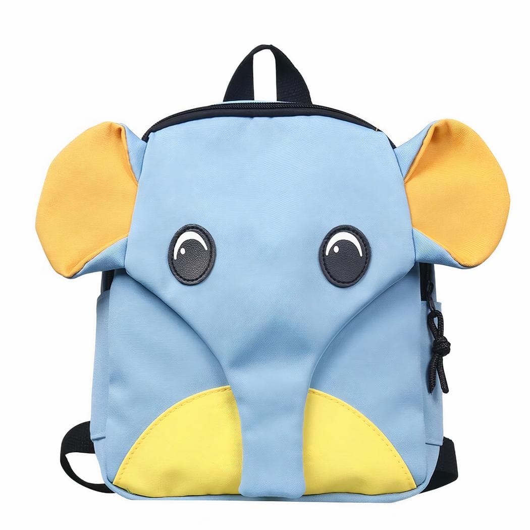 Sac à dos enfant en forme éléphant - bleu