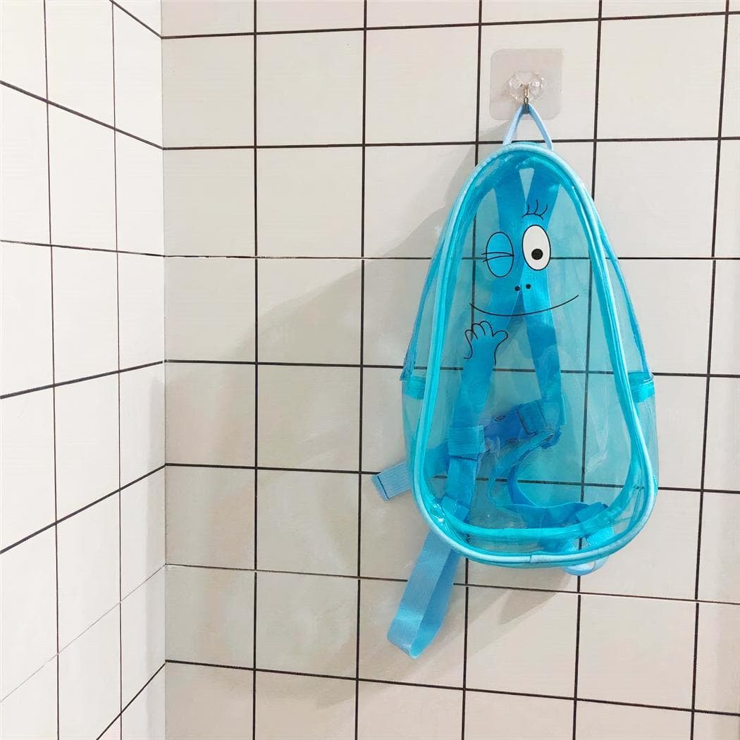 Sac à dos été transparent pour enfant - bleu