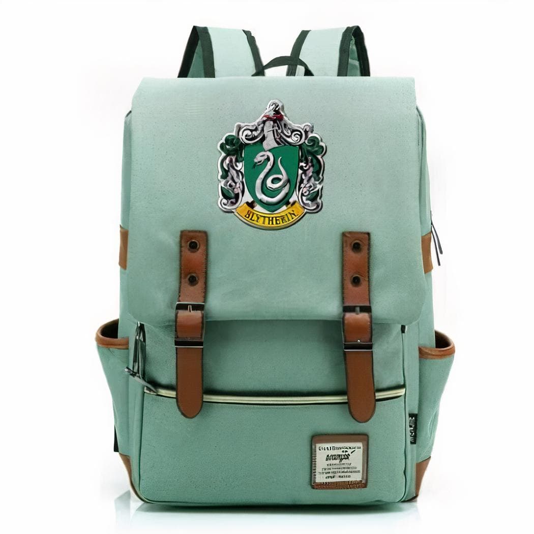 Sac à dos motif Gryffindor pour étudiant - vert