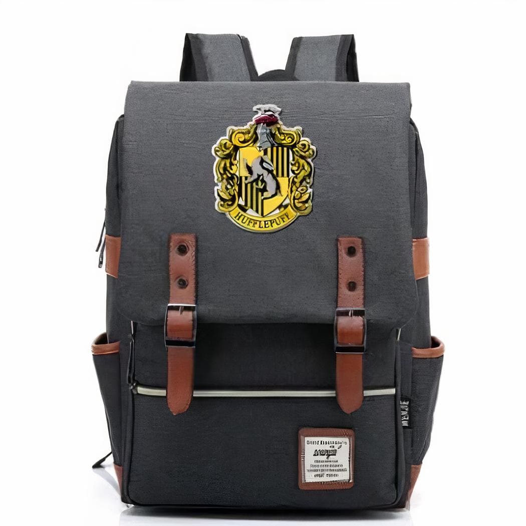 Sac à dos motif Gryffindor pour étudiant - gris