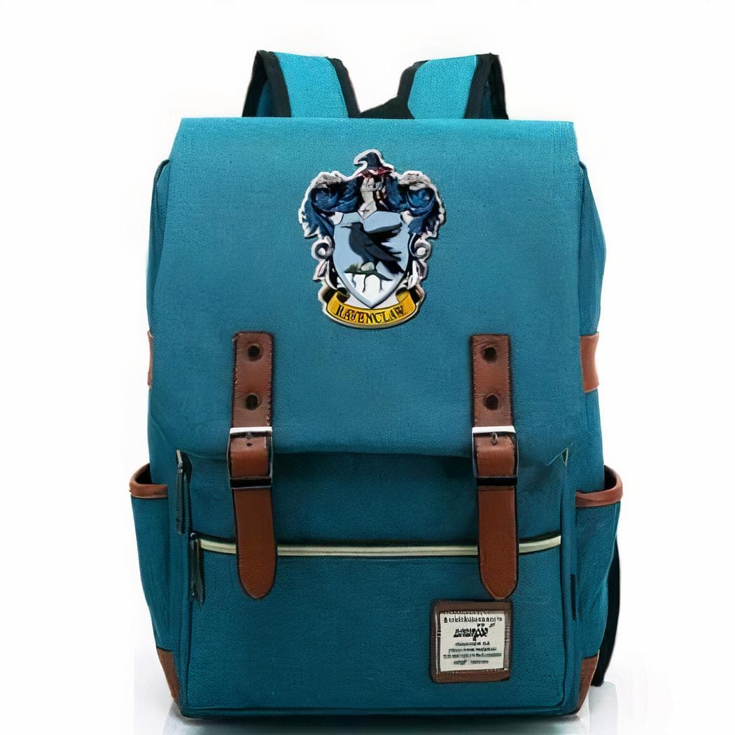 Sac à dos motif Gryffindor pour étudiant - bleu