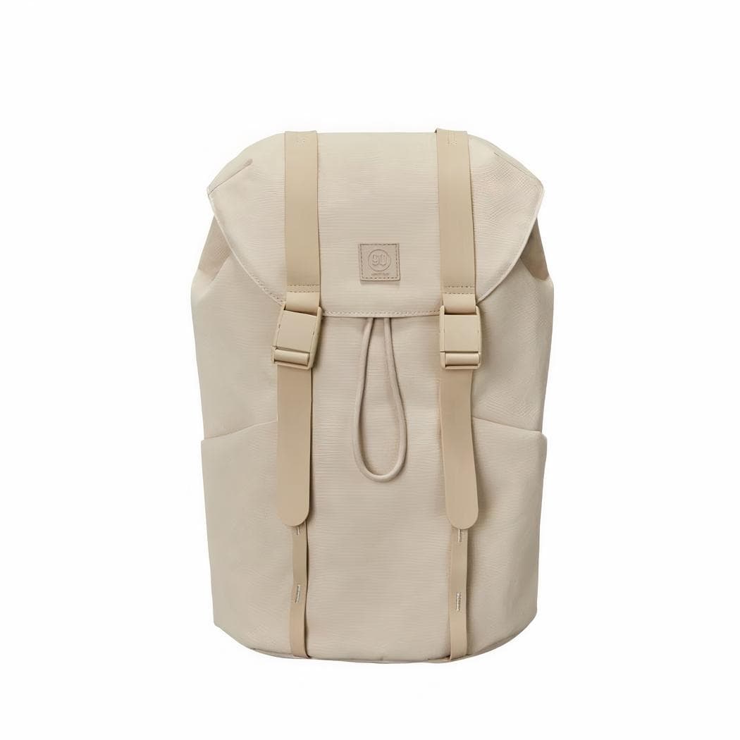 Sac à dos à rabats - beige