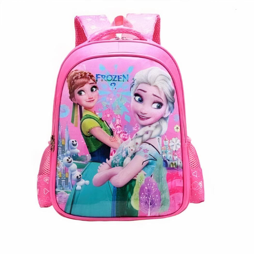 Sac à dos Elsa et Anna La Reine des Neiges - bleu-fonce