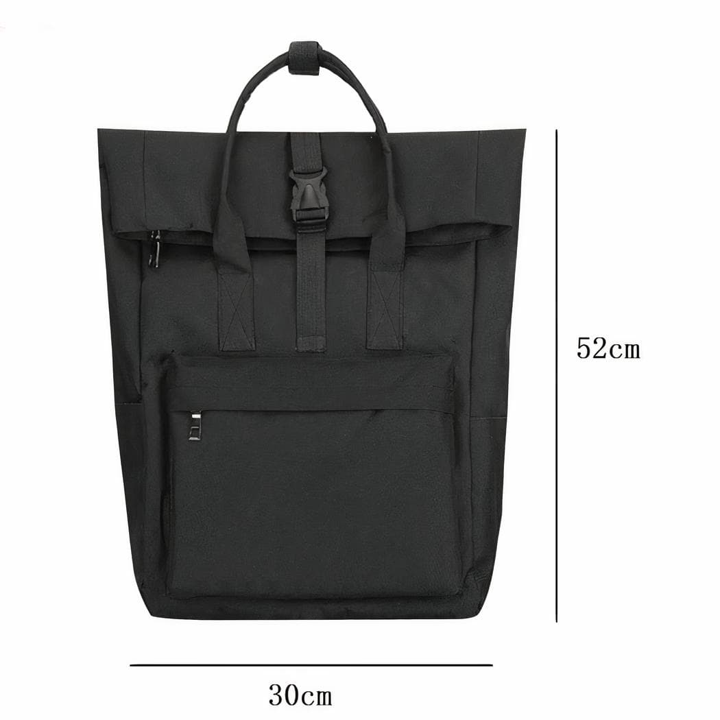 Sac à dos d'ordinateur design berlinois - noir