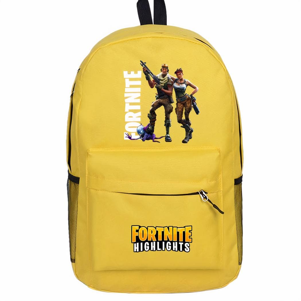 Sac à dos Fortnite Highlights - jaune