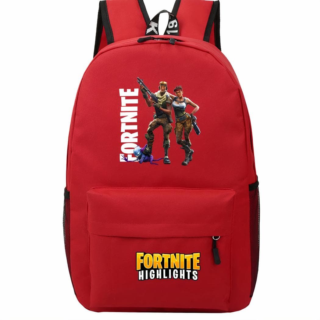 Sac à dos Fortnite Highlights - rouge