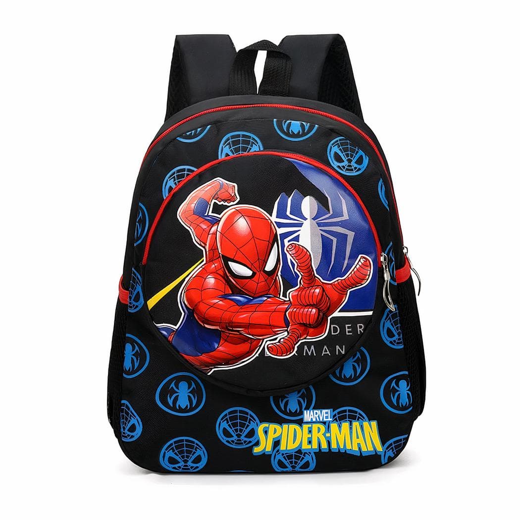 Sac à dos Spiderman mignon et coloré - noir