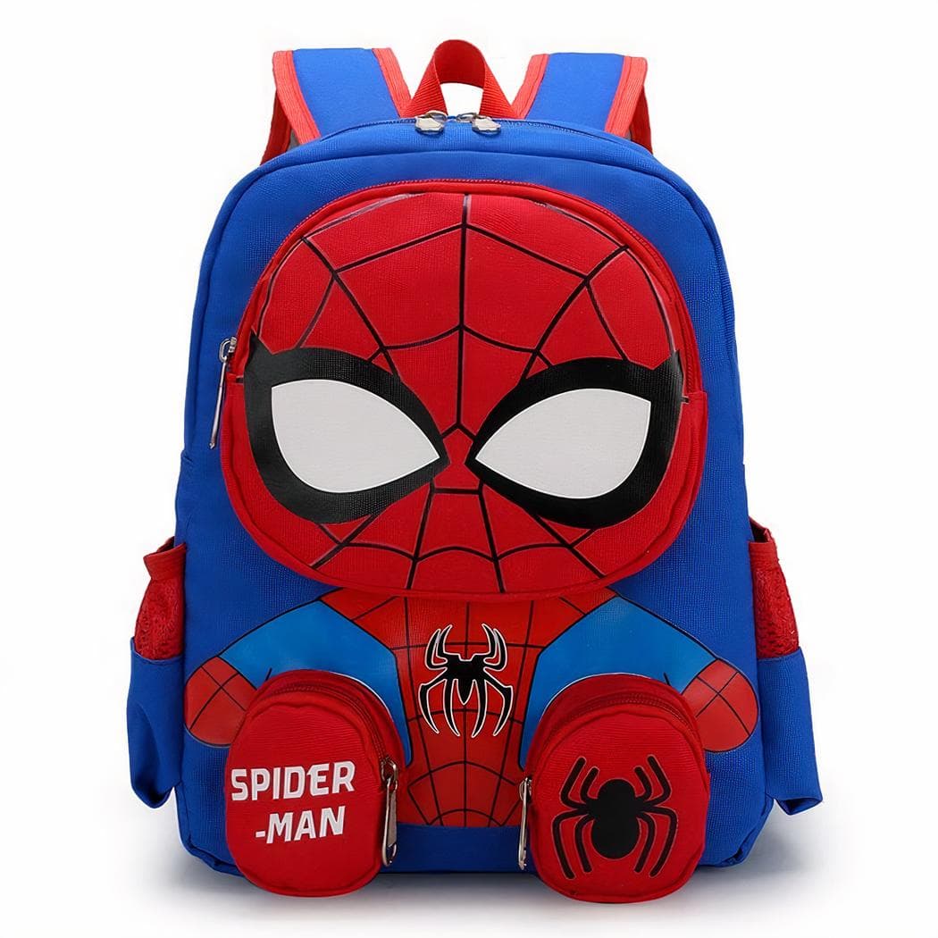 Sac à dos tout doux Spiderman - bleu