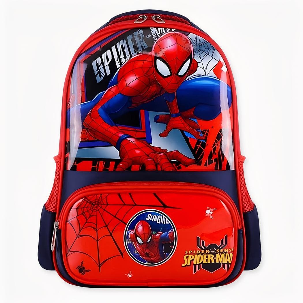 Sac à dos Spiderman avec coque rigide