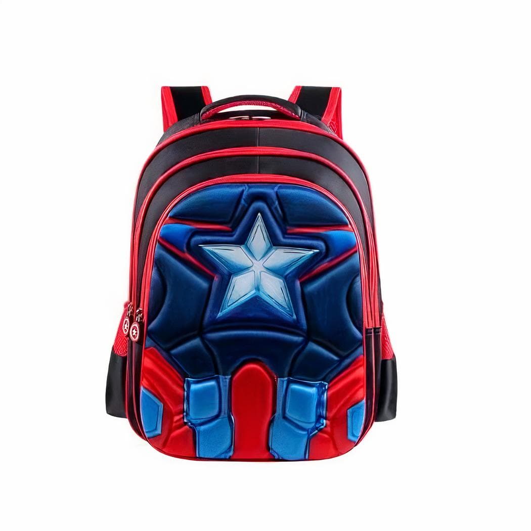 Sac à dos Captain America pour enfant - rouge,l