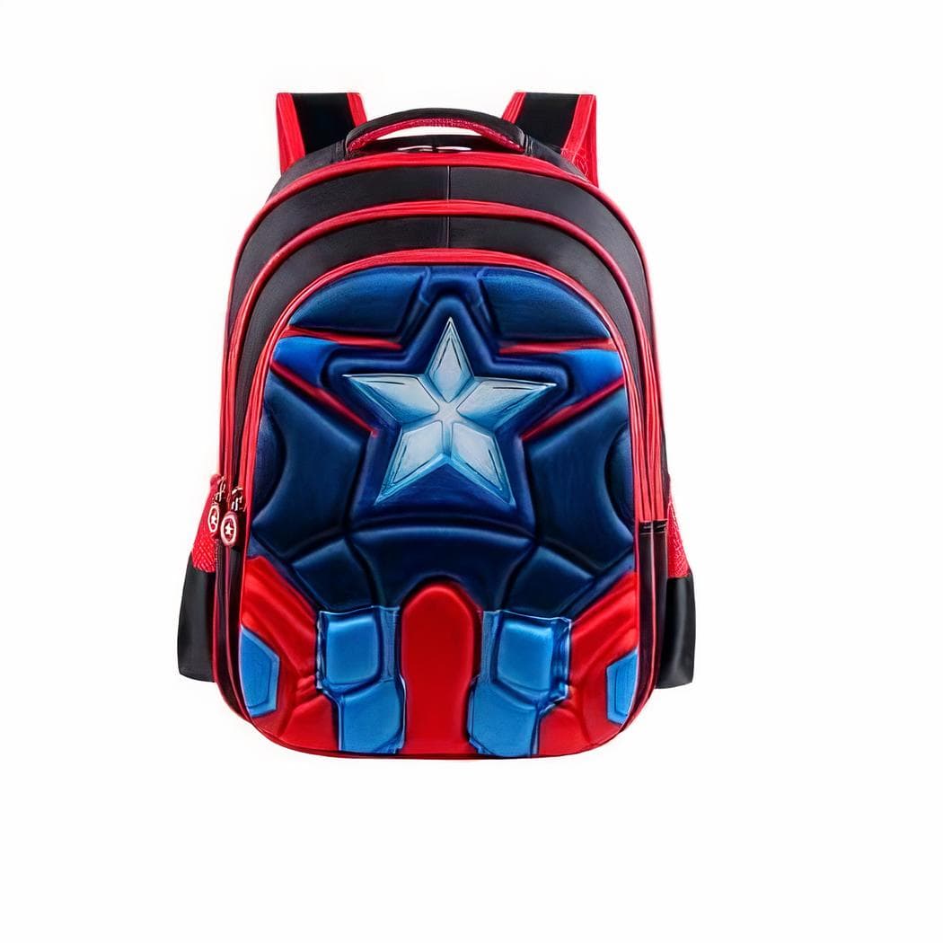 Sac à dos Captain America pour enfant - rouge,s