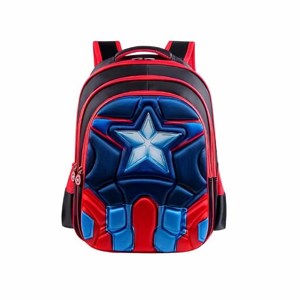 Sac à dos Captain America pour enfant - rouge,m