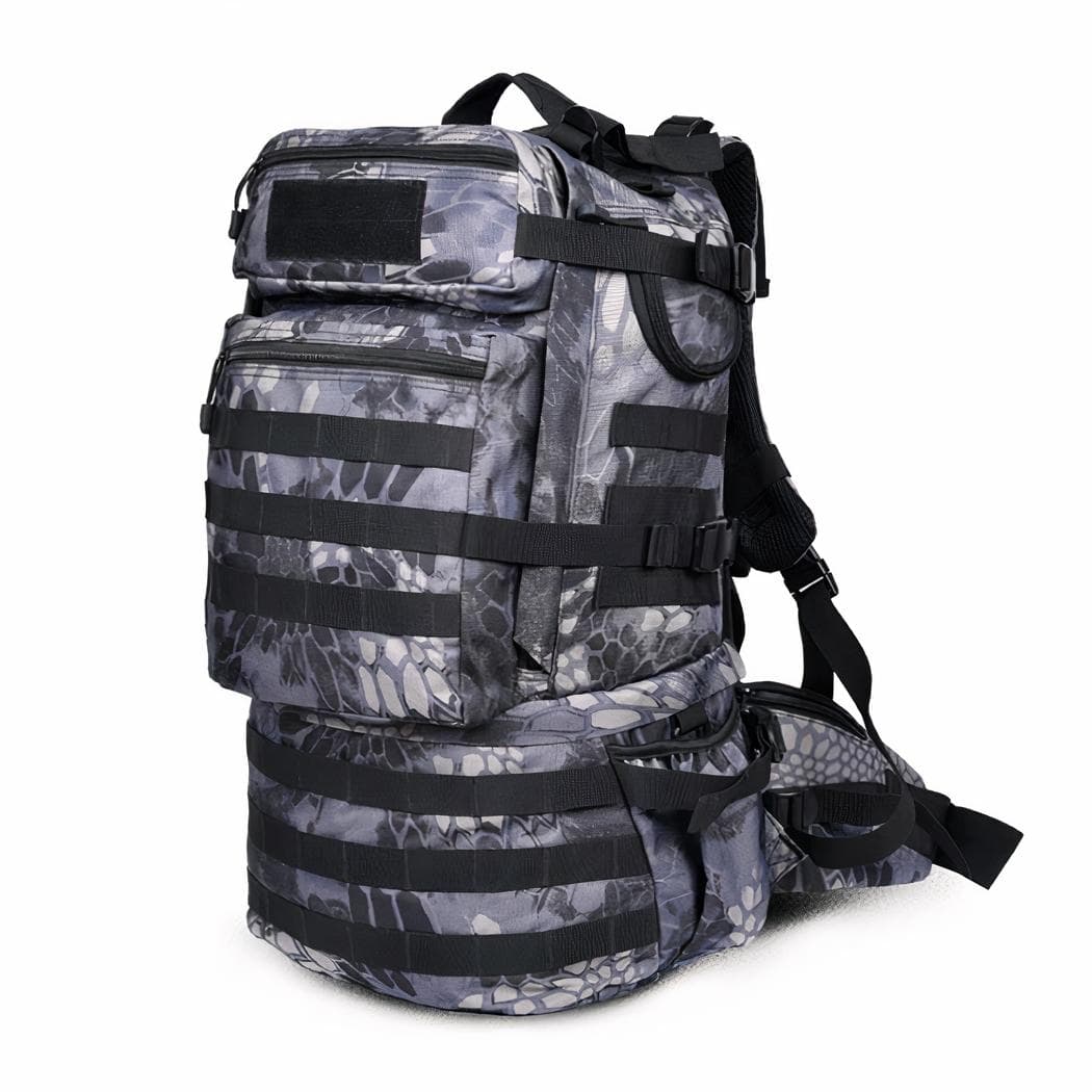 Sac à dos militaire grande capacité - gris