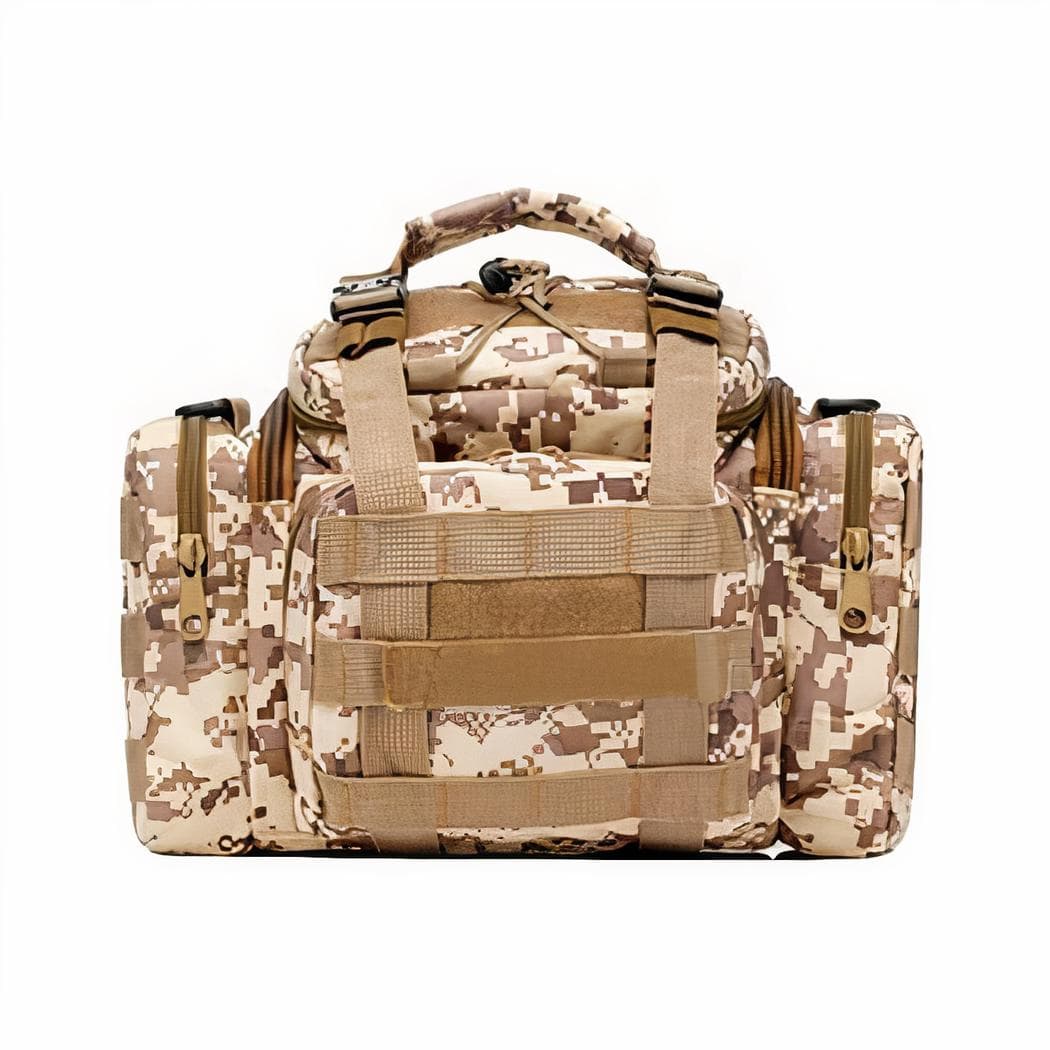 Sac à dos militaire à bandoulière - beige
