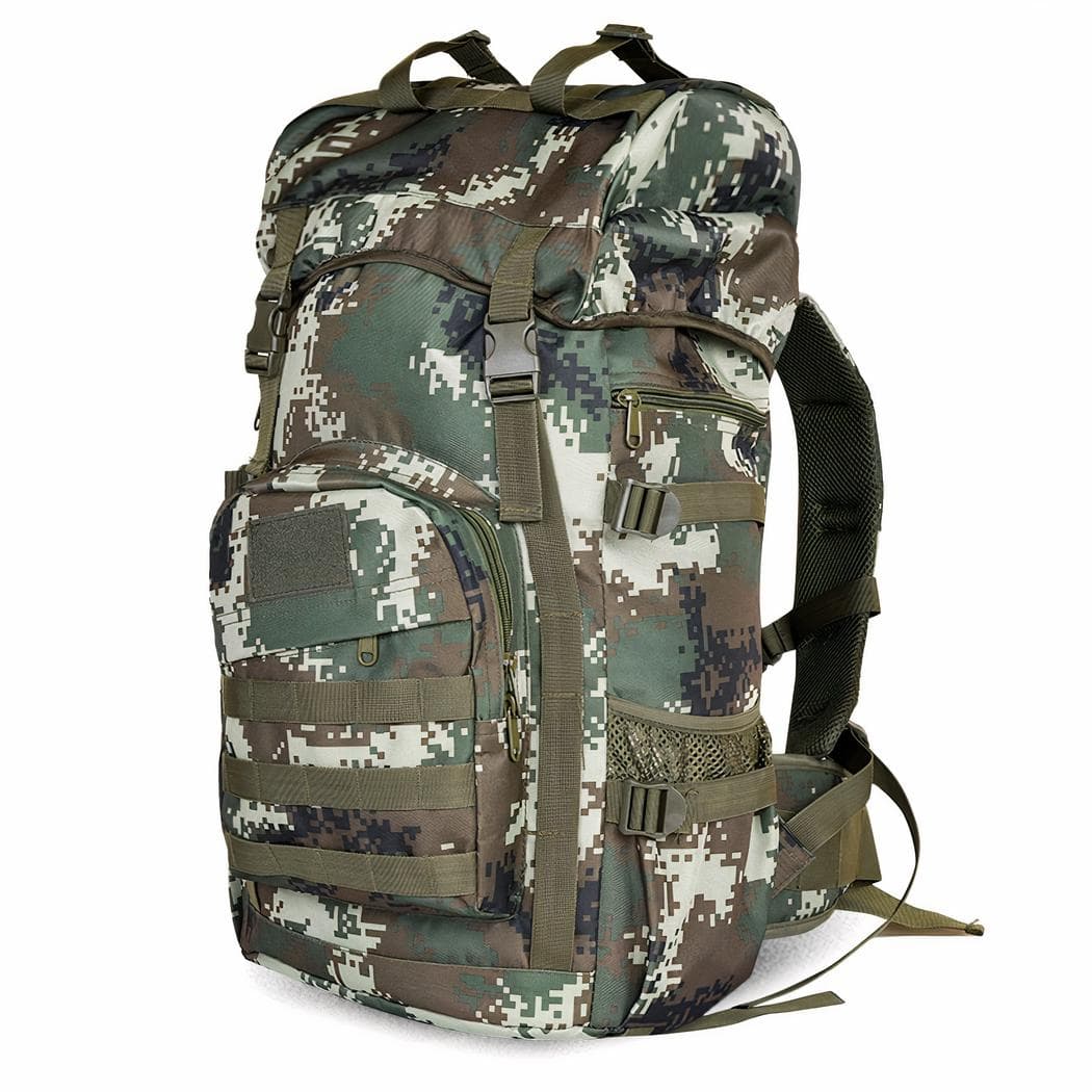 Sac à dos militaire de grande capacité de 50l - vert