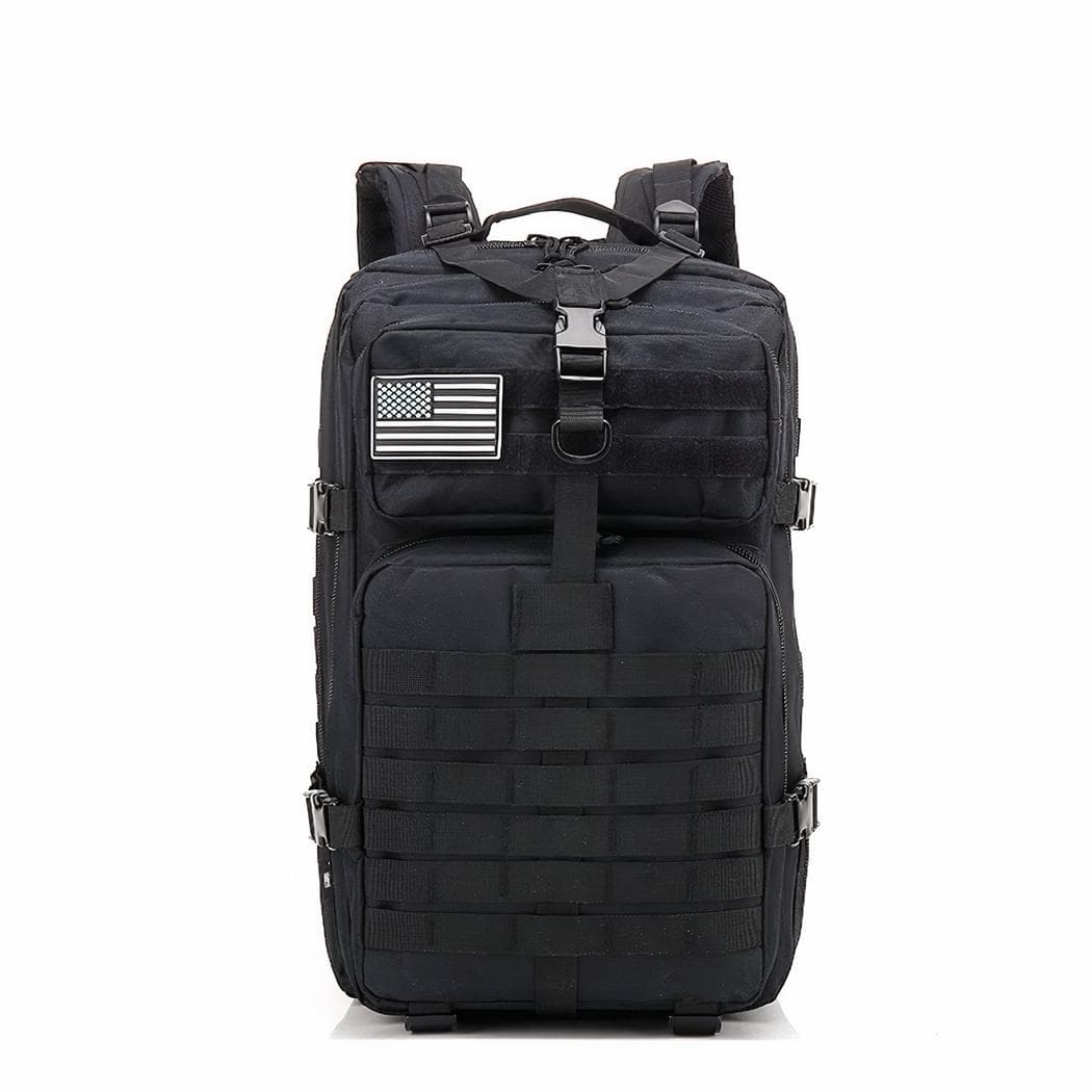 Grand sac à dos militaire de 50l - noir