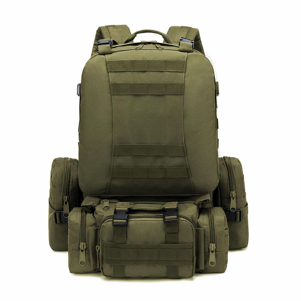 Sac à dos de 50l type militaire - vert