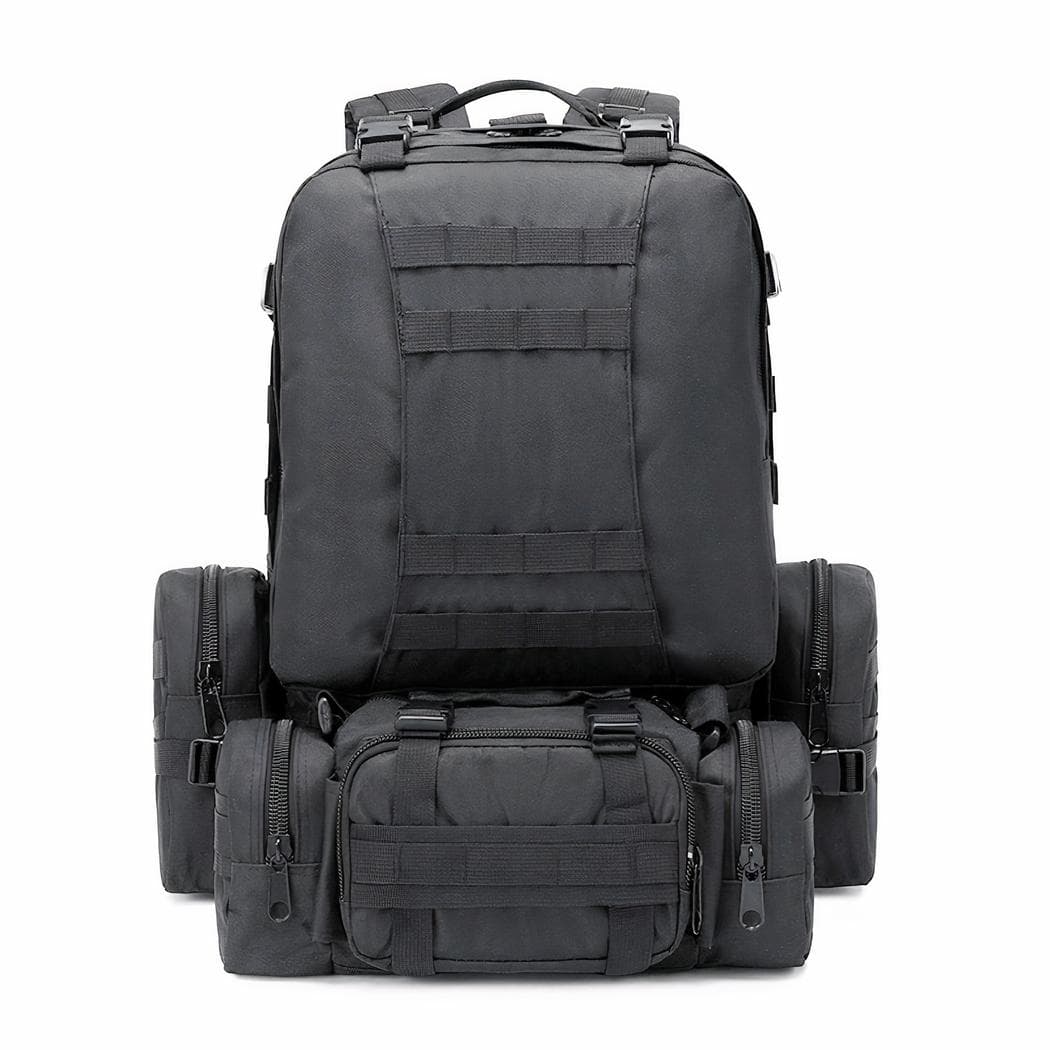 Sac à dos de 50l type militaire - noir