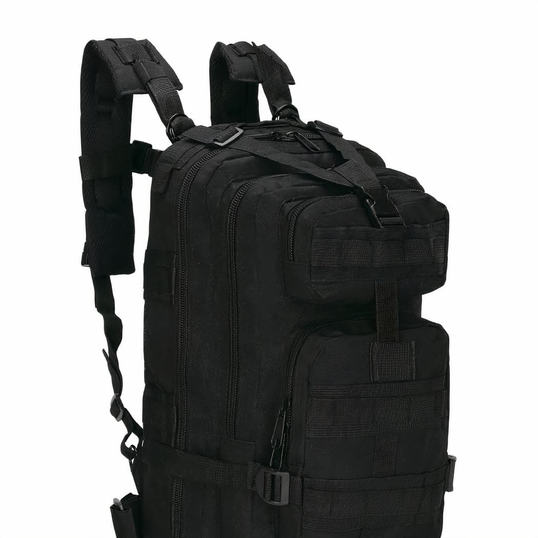 Sac à dos militaire 30L - noir