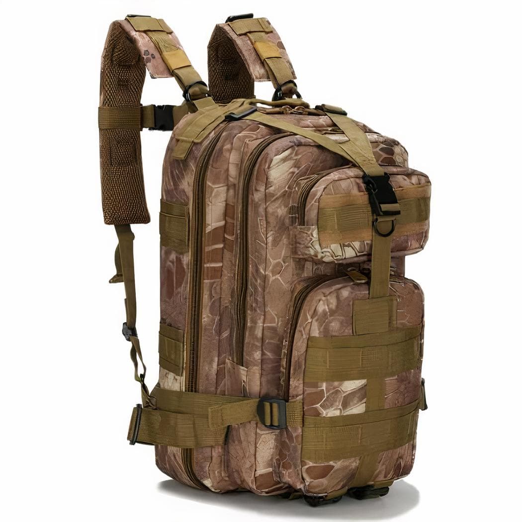 Sac à dos militaire 30L - marron