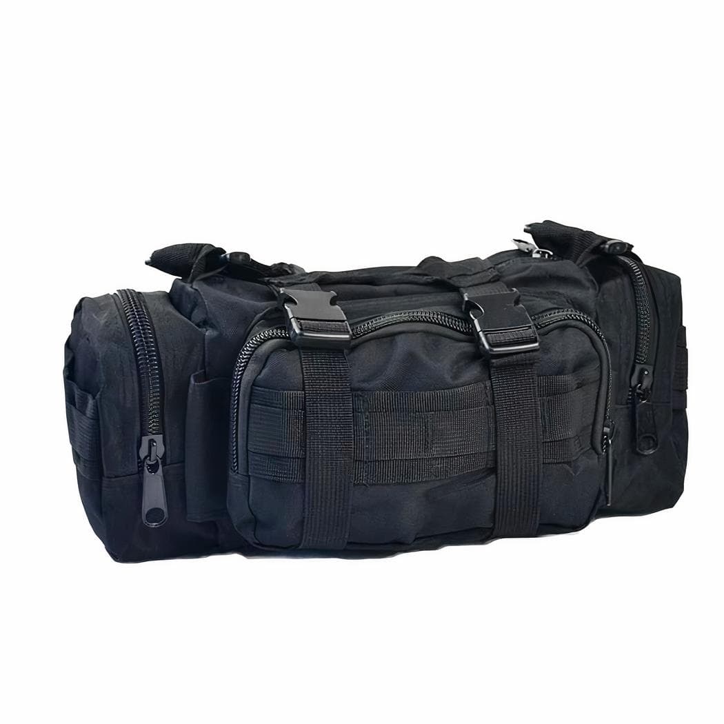 Sac en bandoulière militaire de haute qualité - noir