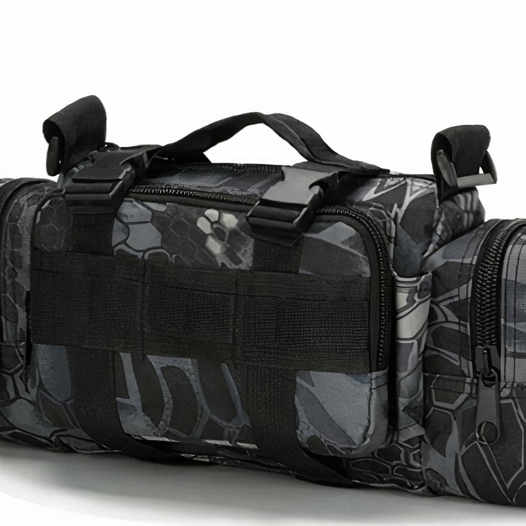 Sac en bandoulière militaire de haute qualité - gris