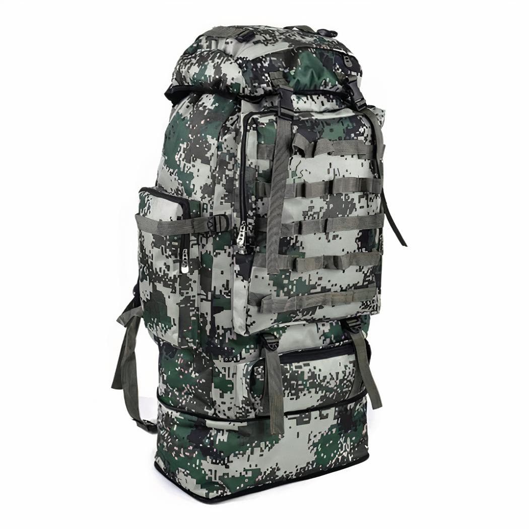 Sac à dos militaire grande capacité 100L - gris