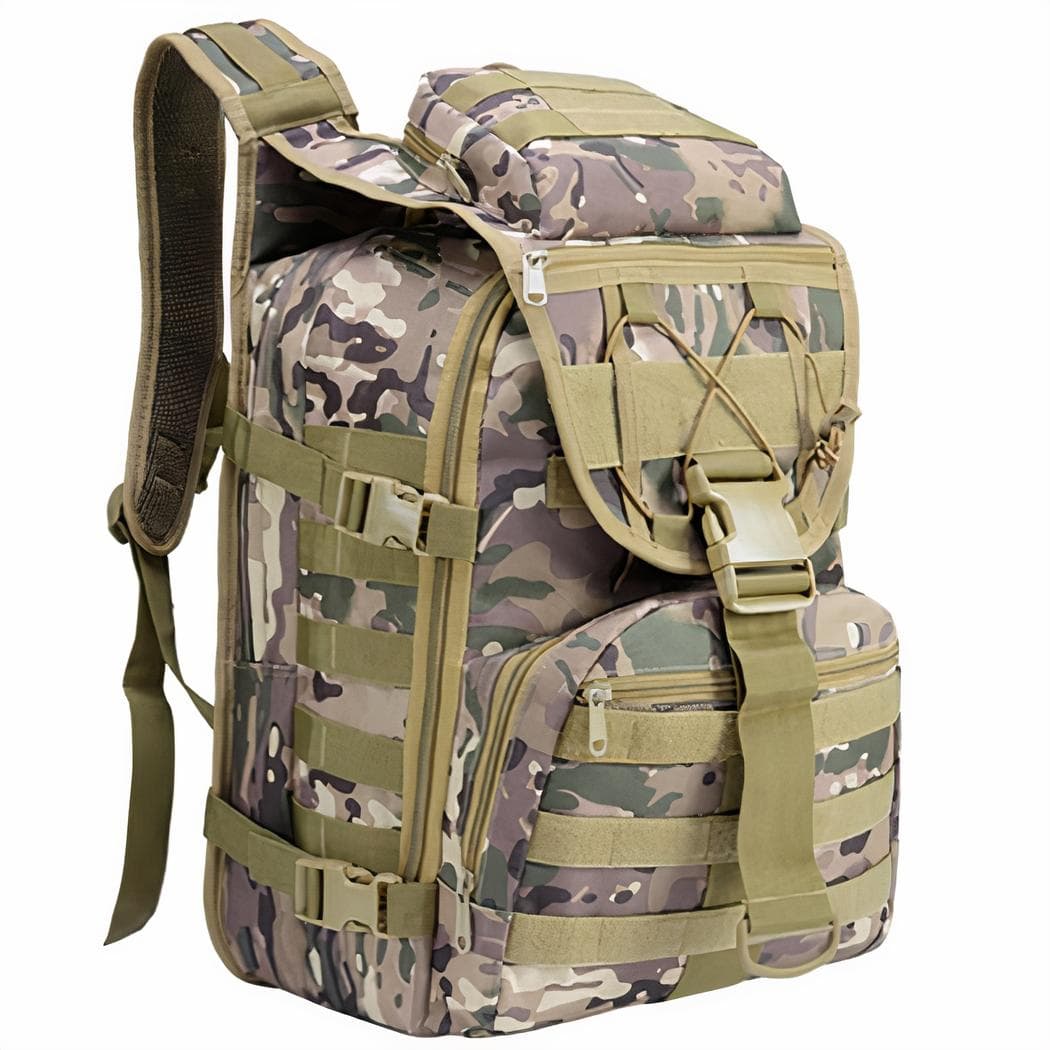 Sac à dos militaire sports de plein air - gris