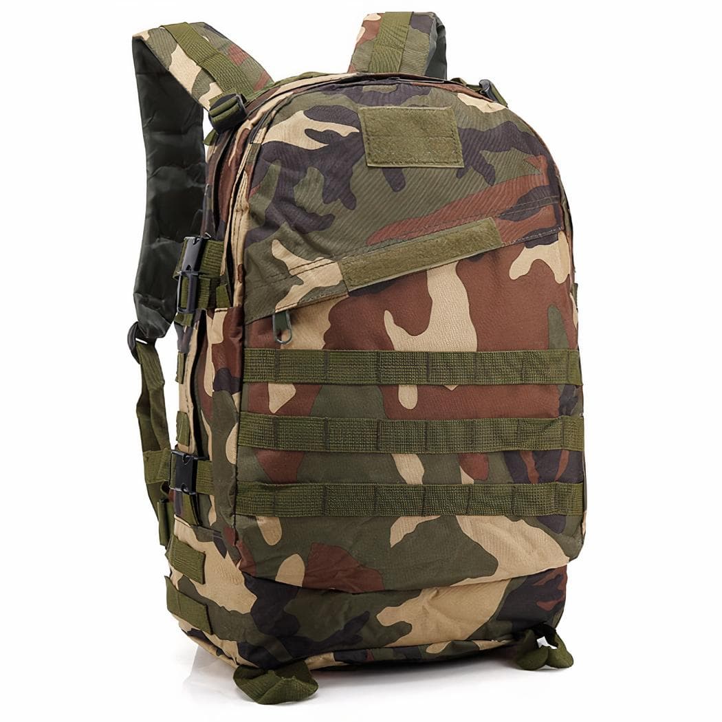 Sac à dos militaire de grande capacité 40L - marron