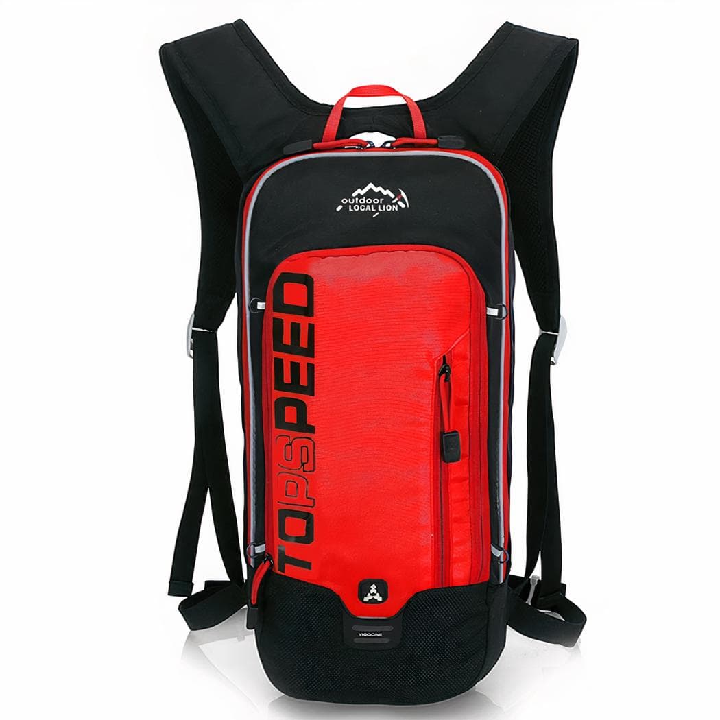 Sac à dos pour le ski 6L imperméable et respirant - rouge