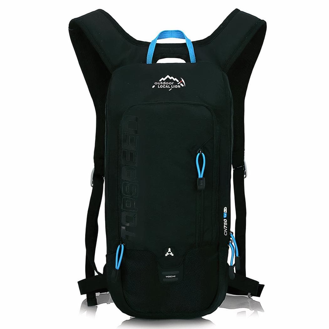 Sac à dos pour le ski 6L imperméable et respirant - noir
