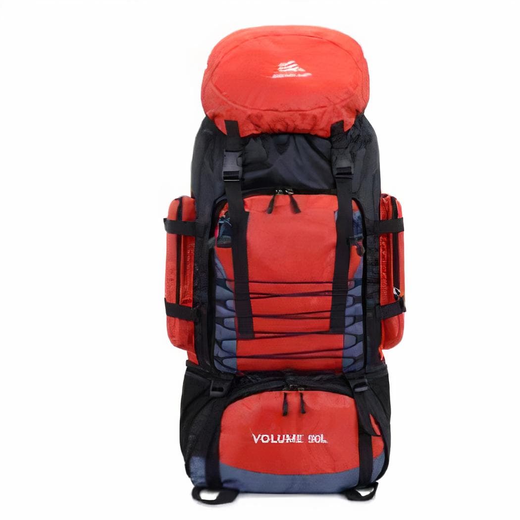 Sac de ski grande capacité de 90L - rouge
