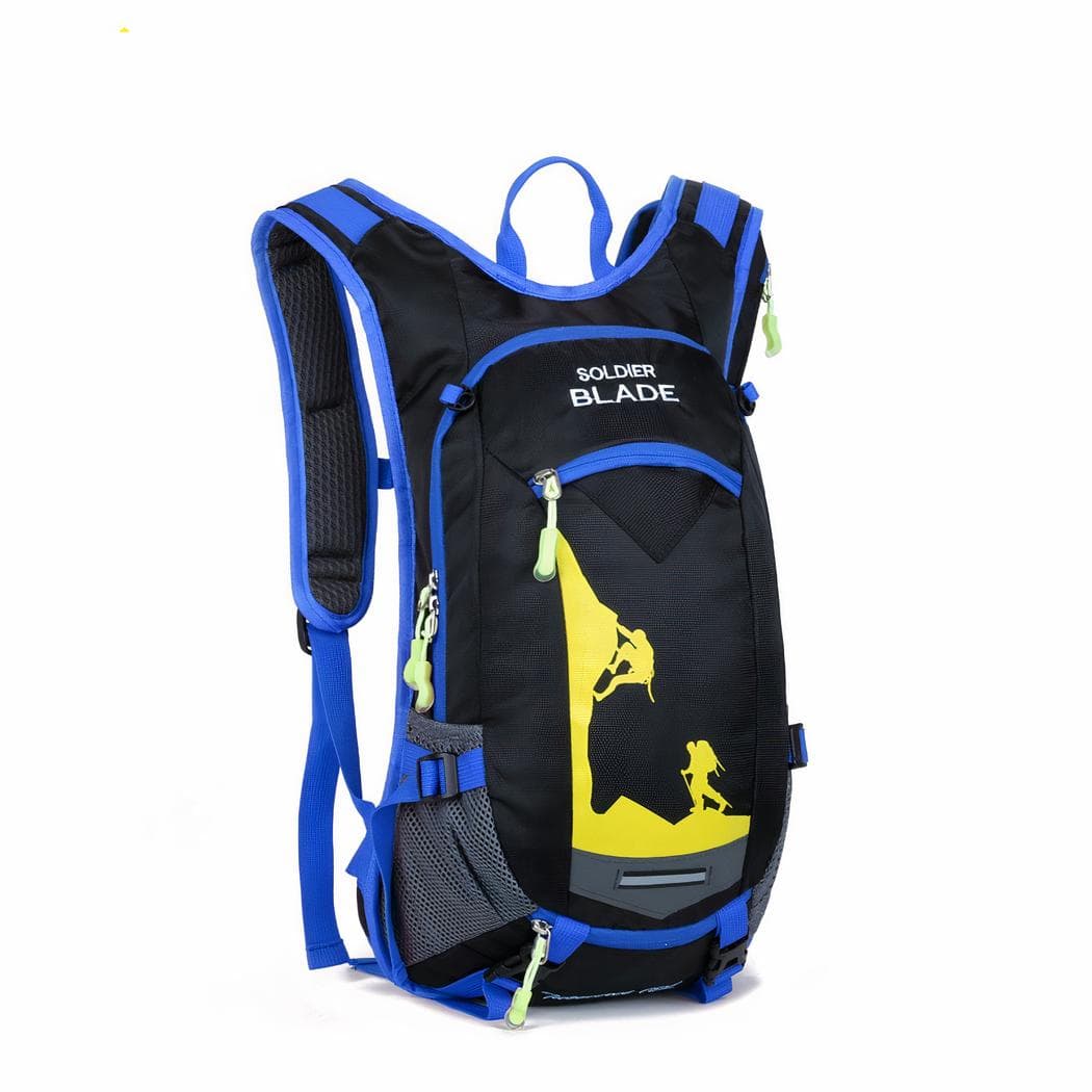 Sac à dos étanche de 18l pour le ski et les sports d'hiver - bleu